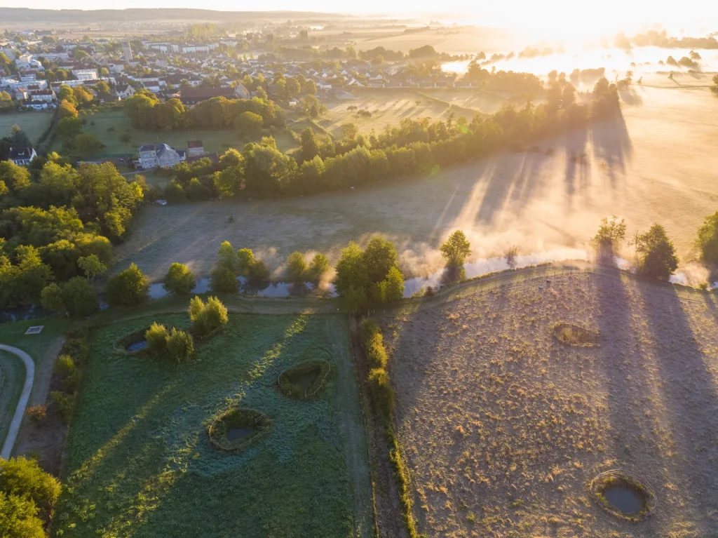 Argentan vu du ciel