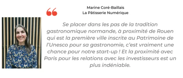 Marine Coré-Baillais La Pâtisserie Numérique