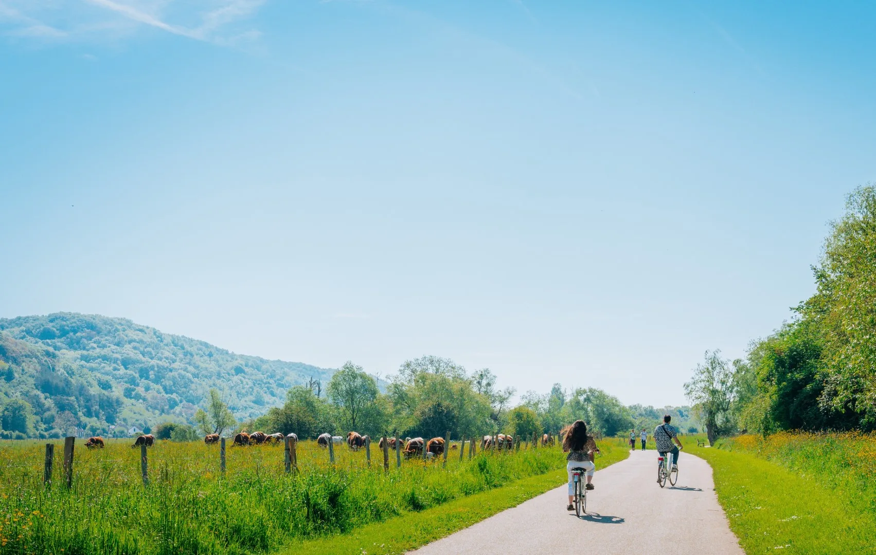 Balade à vélo à Vernon, Eure