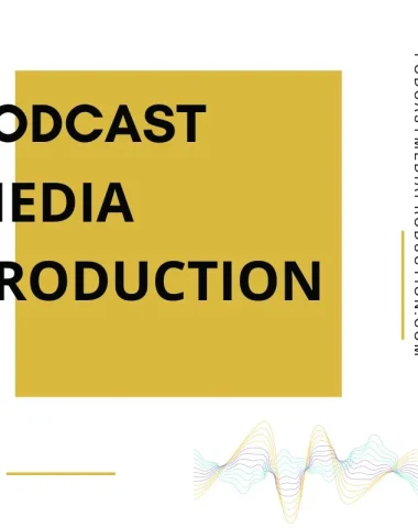 logo podcast media production