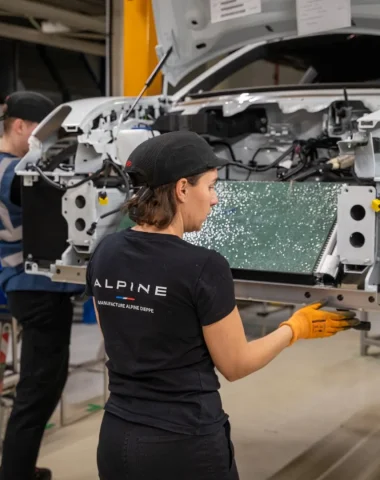 Alpine Dieppe fabrication voiture