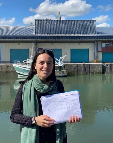 Lucille Sertin guide à Bayeux