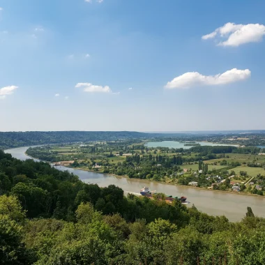 Les boucles de la Seine depuis Villequier