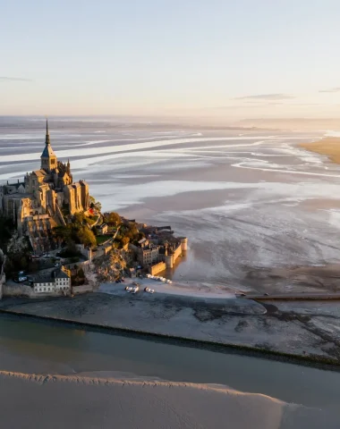 Baie du Mont Saint Michel en Normandie