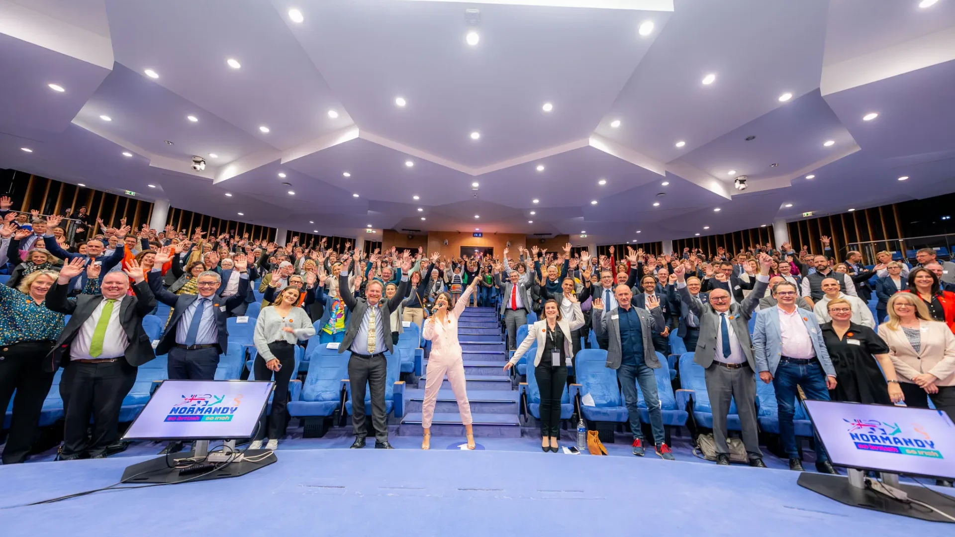 Soirée des Ambassadeurs de la Normandie 2023 à Caen.