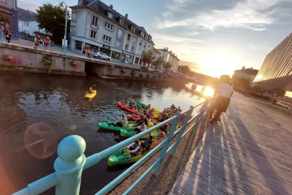 balades kayak saynetes theatralisees pont audemer